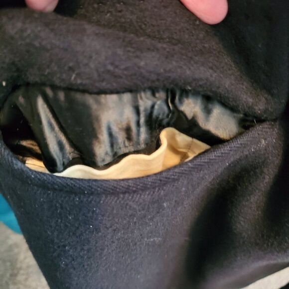 Rare Vintage Gentlemen’s Hand Tailored Davenport wool & cashmere Topcoat!  Large - Picture 7 of 11